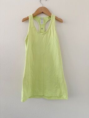 Ivivva by Lululemon Neon Green Tank Top